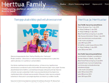 Tablet Screenshot of herttuafamily.com